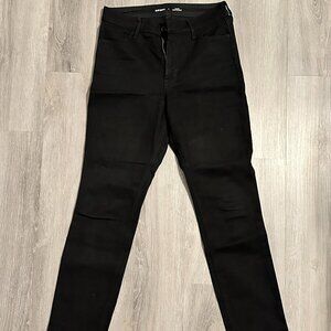 Old Navy WOW Straight Black Jeans M
